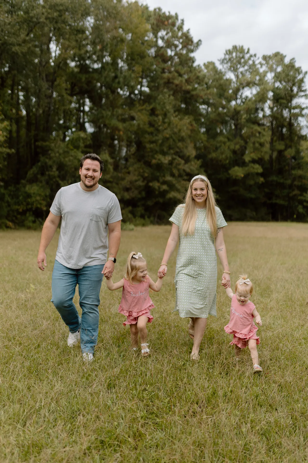 Trevor Watson with his family